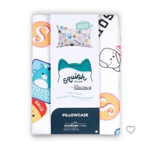 SquishPillow by Original Squishmallows Standard Ultra Soft Pillowcase Cover
